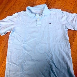 Vineyard Vines light blue polo shirt